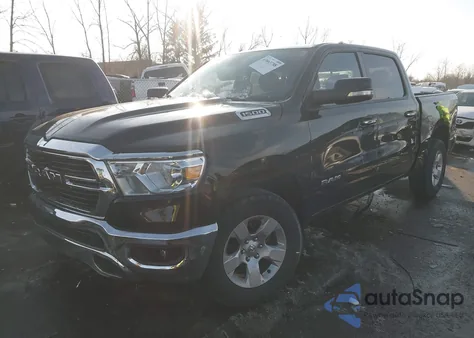 2020 Ram 1500 Big Horn/Lone Star from USA, damaged, VIN 1C6RRFFG7LN334920